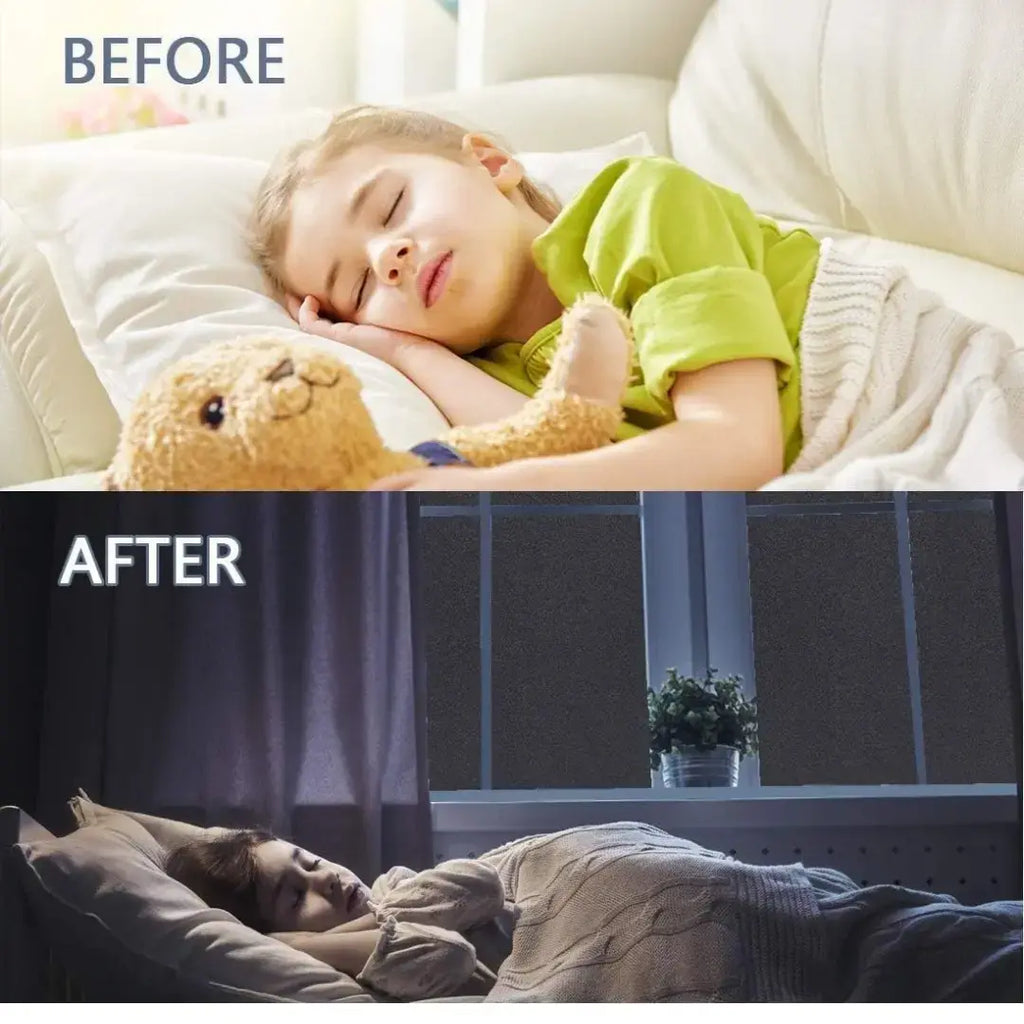 Black out film for bedroom home theatre