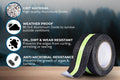 Anti-skid glow in dark tape for stairs 18M