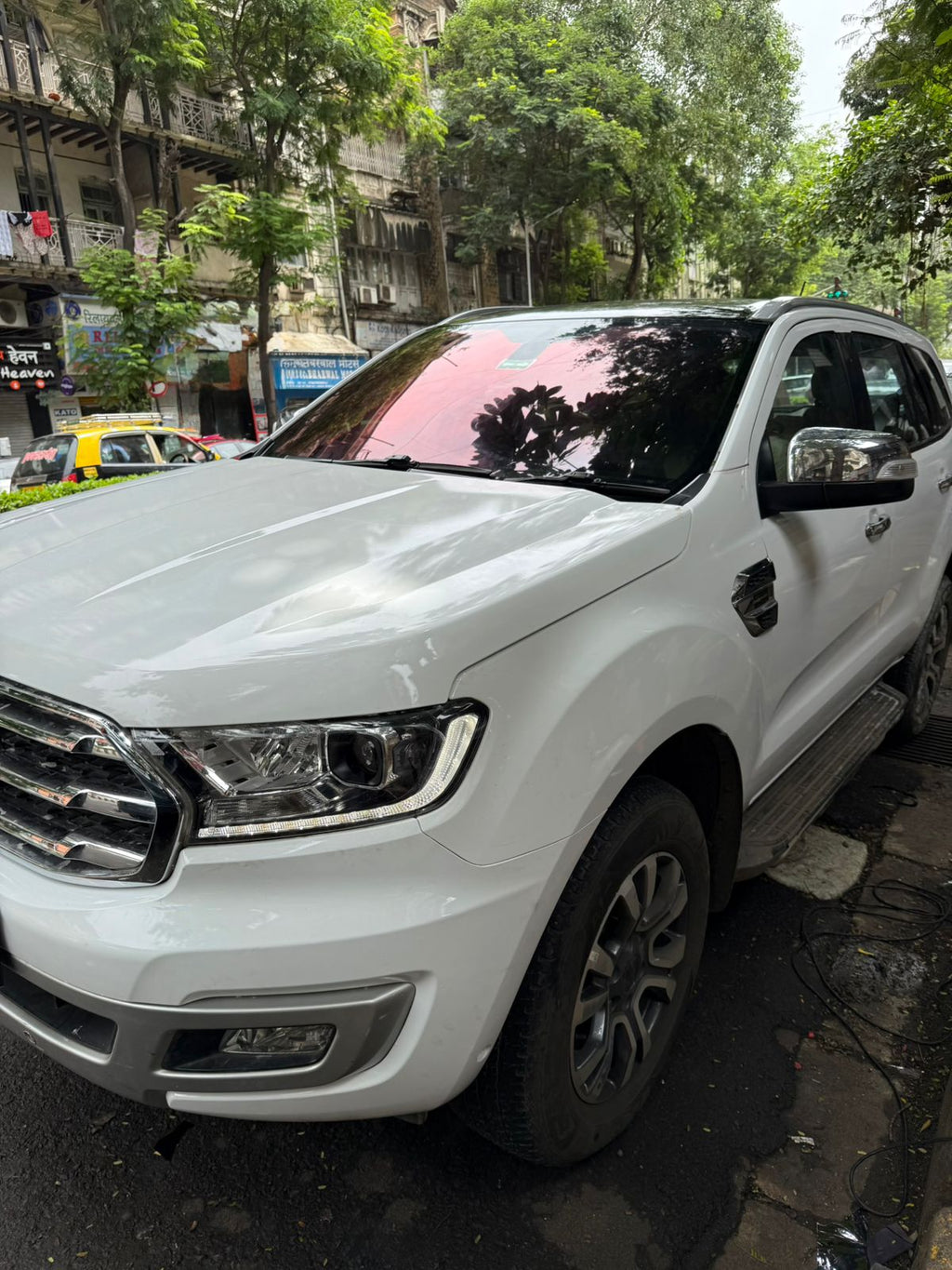 Red ghost chameleon tint 40% VLT car windshield