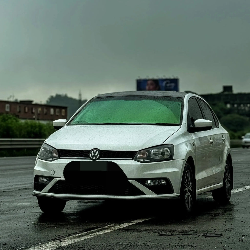 Green chameleon tint windshield film