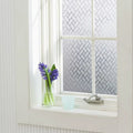 Rectangle frosted privacy film for windows