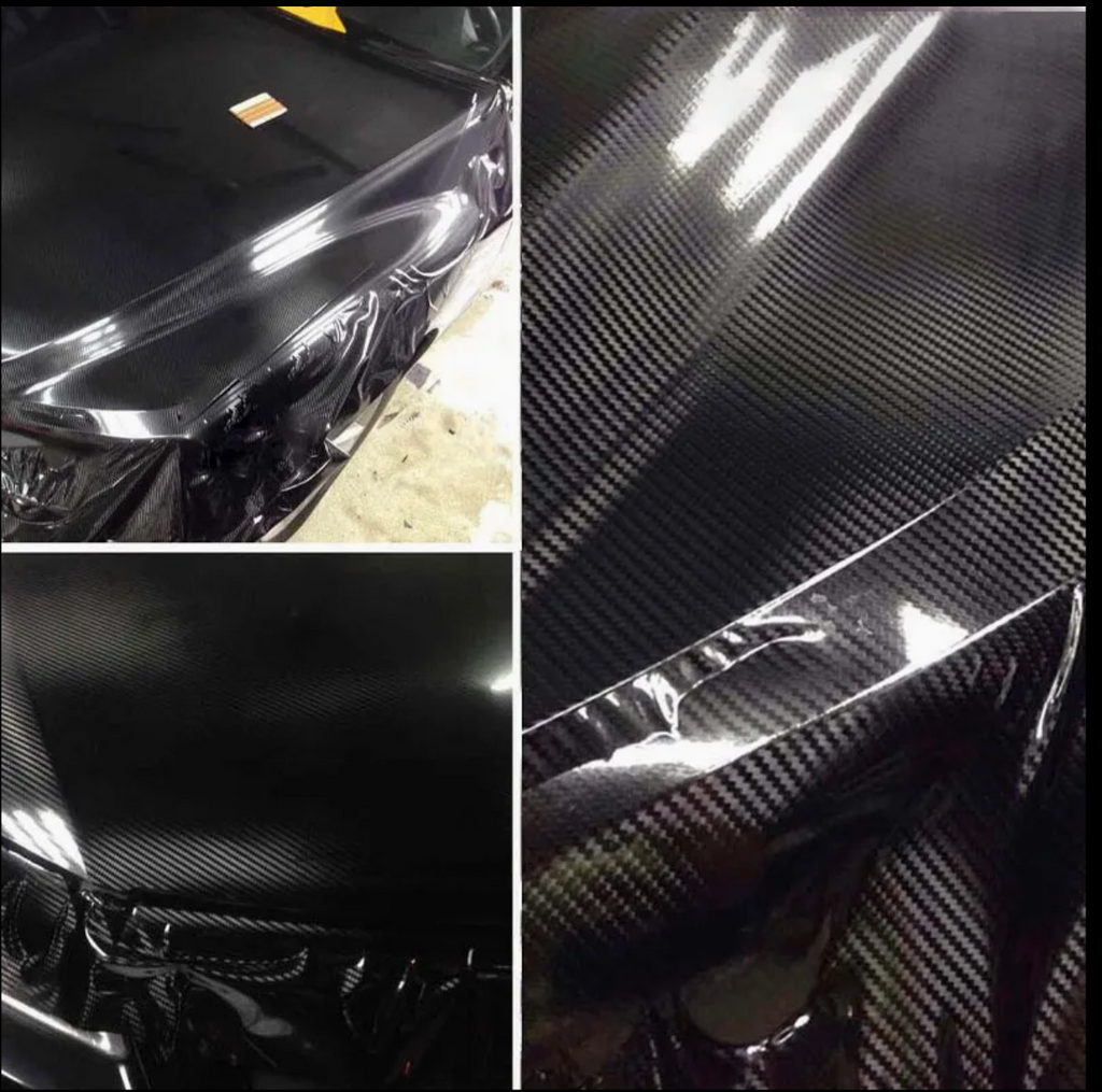 Dark Gloss Carbon Fiber PPF Self-healing