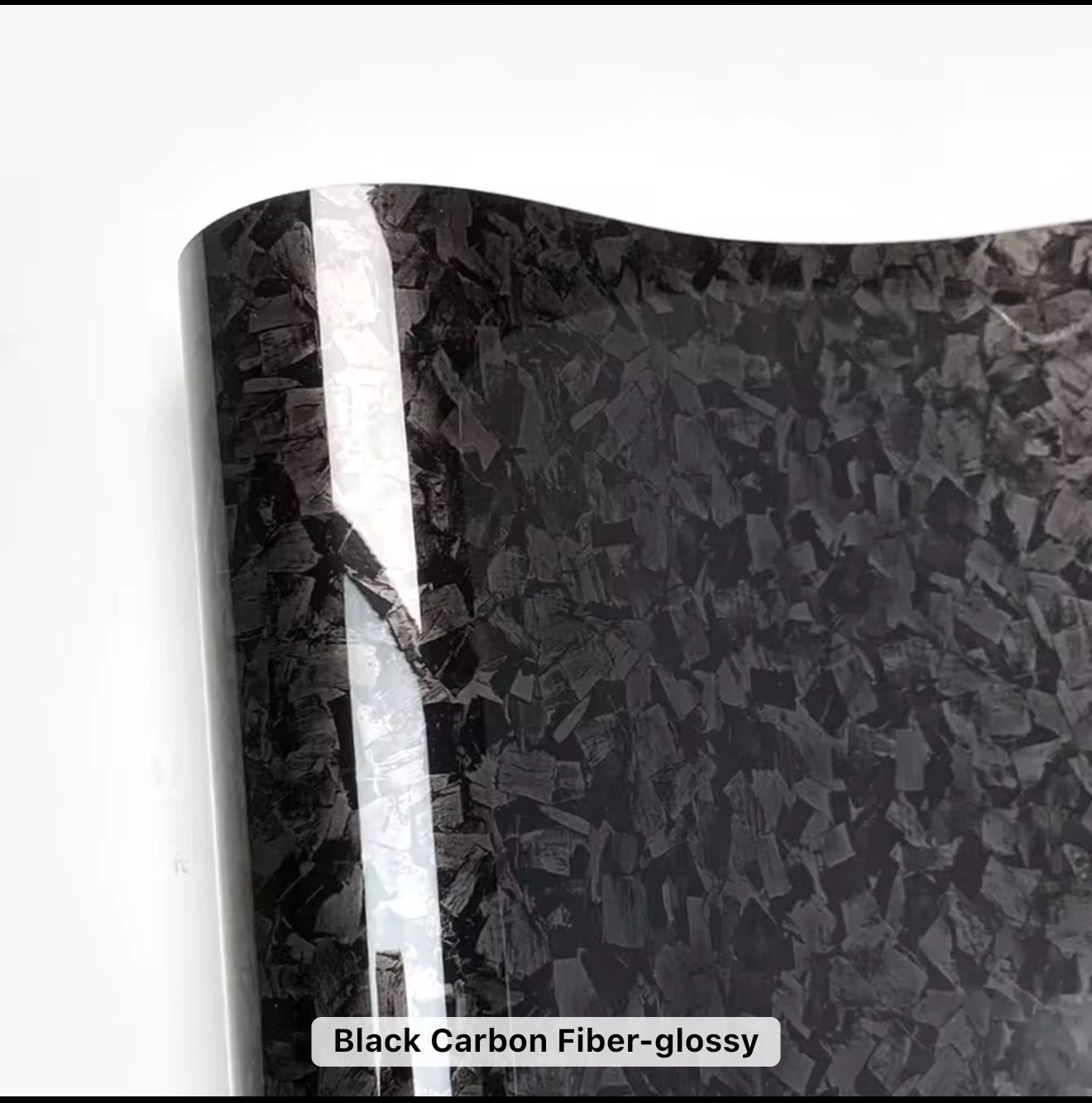 Deep black glossy carbon wrap India RSH buy online