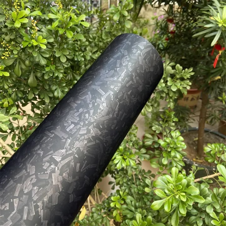 Black Matte Forged Carbon