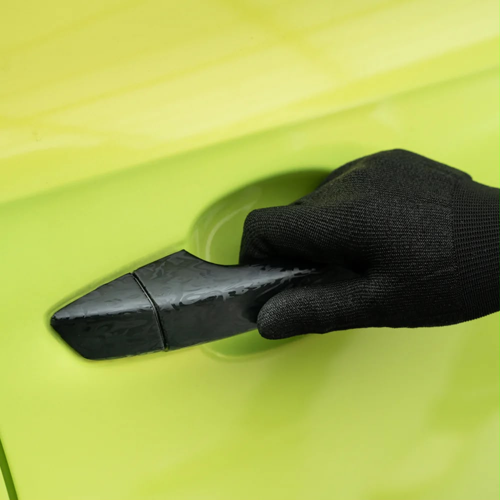 Zigzag Carbon Fiber Black Wrapping Vinyl