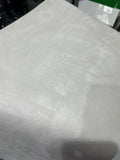 White alcantara fabric for car interior