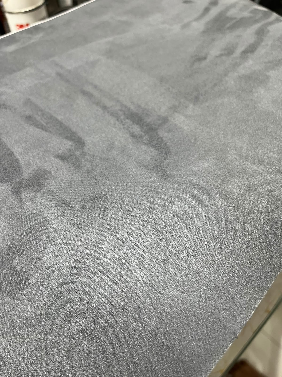 Dark grey alcantara fabric for car interior product photo RSH
