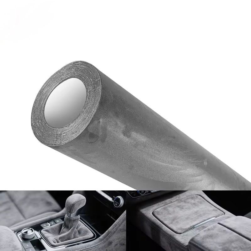 Grey alcantara suede dashboard wrap India