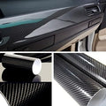 Carbon Fiber 5D Gloss Vinyl car wrap close-up texture