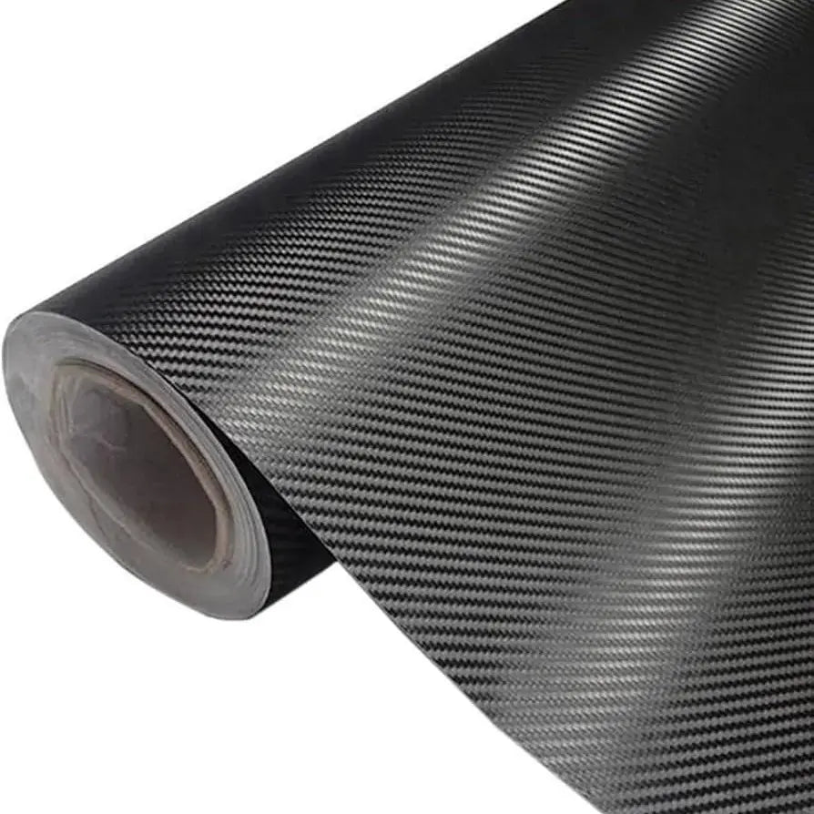 Matte carbon wrap applied on car panel India RSH