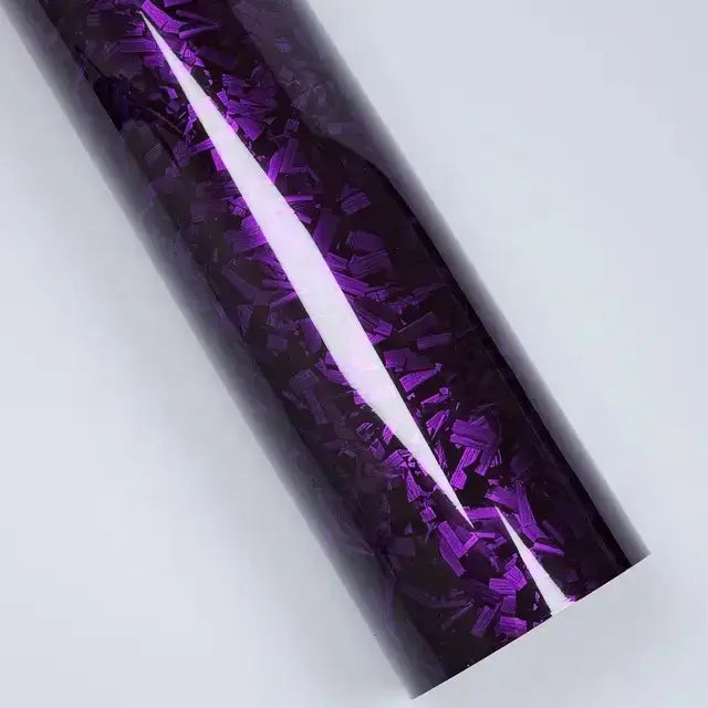Purple forged carbon fiber wrap texture