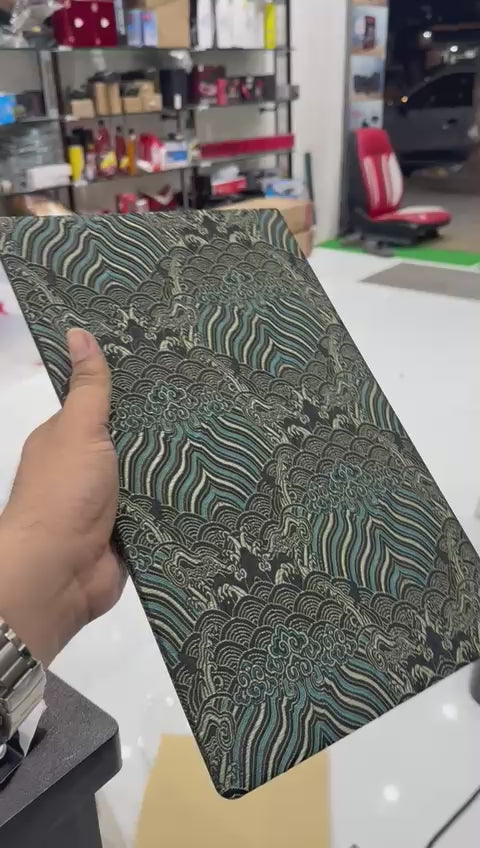 Black Alcantara Fabric