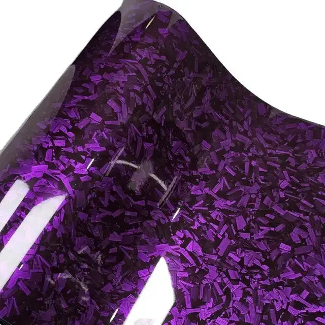 Purple forged carbon wrap applied on vehicle India RSH