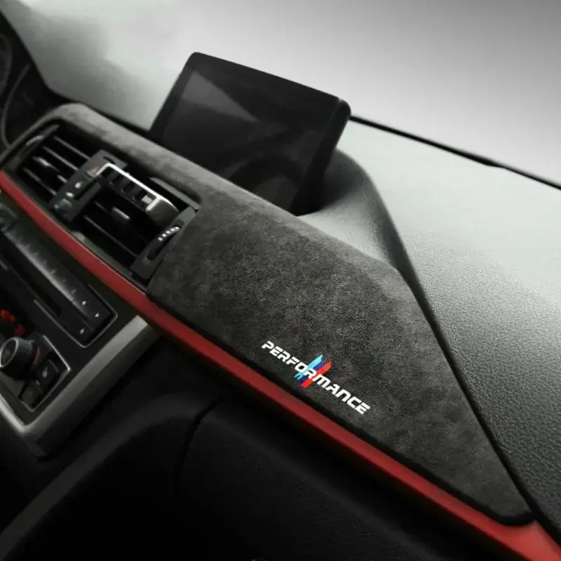 Red velvet suede dashboard wrap India