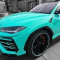 Super gloss Tiffany blue car wrapping vinyl