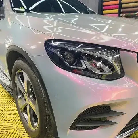 Volcano grey candy wrap applied on vehicle