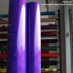 Blue purple color shift vinyl wrap for cars